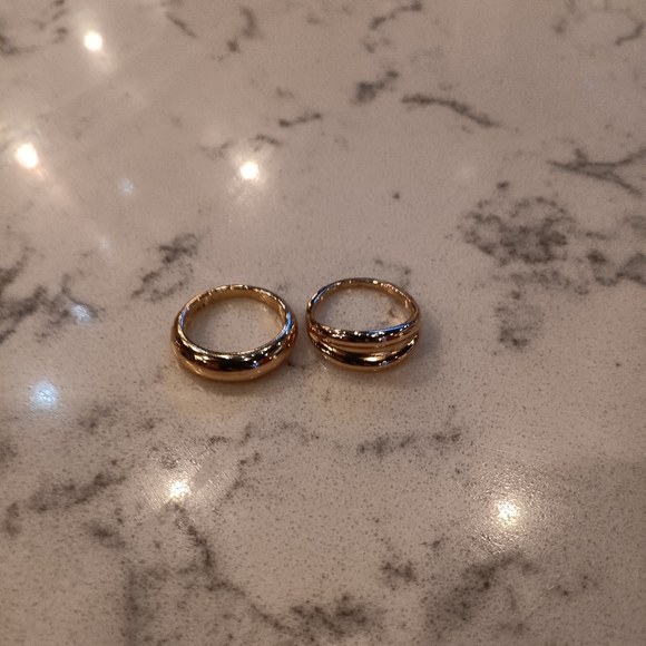 2 RINGS sz 7 - Picture 2 of 5